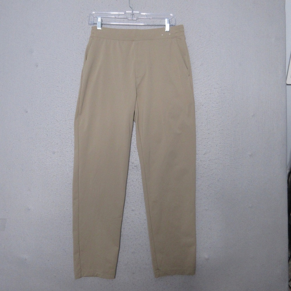 Uniqlo Pants Airism Women Medium Khaki Comfort Travel Neutral Minimalist Gorp